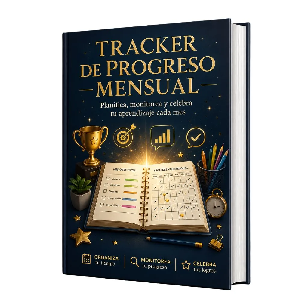 Tracker de Progreso Mensual Imprimible